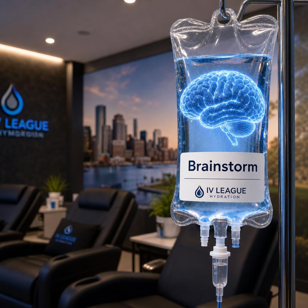 Brainstorm IV bag for focus and mental clarity