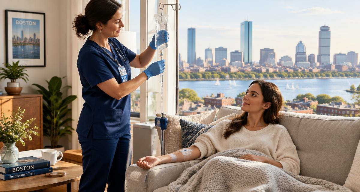 Mobile IV Nurse in Boston: How an At-Home IV Visit Works